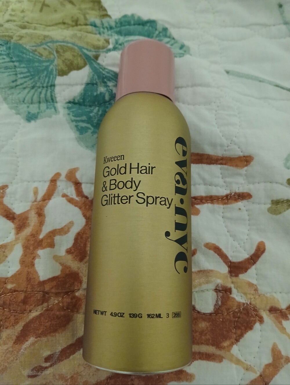 Gold Hair & Body Glitter Spray — Gold